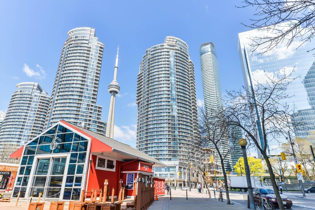Condo Downtown, Cn Tower, Financial District Toronto Exteriér fotografie