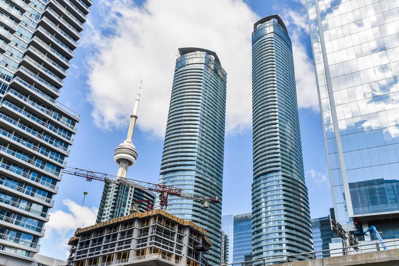 Condo Downtown, Cn Tower, Financial District Toronto Exteriér fotografie