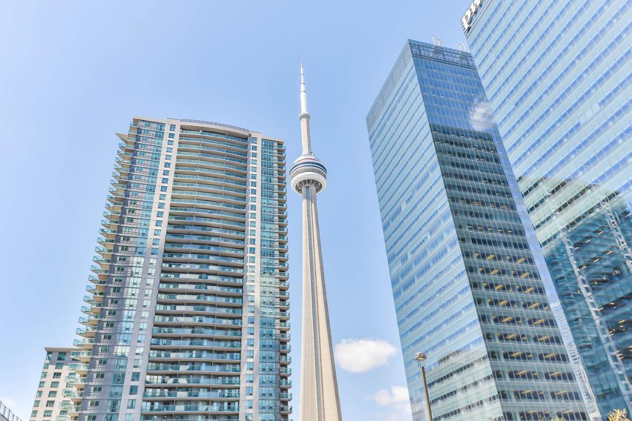 Condo Downtown, Cn Tower, Financial District Toronto Exteriér fotografie