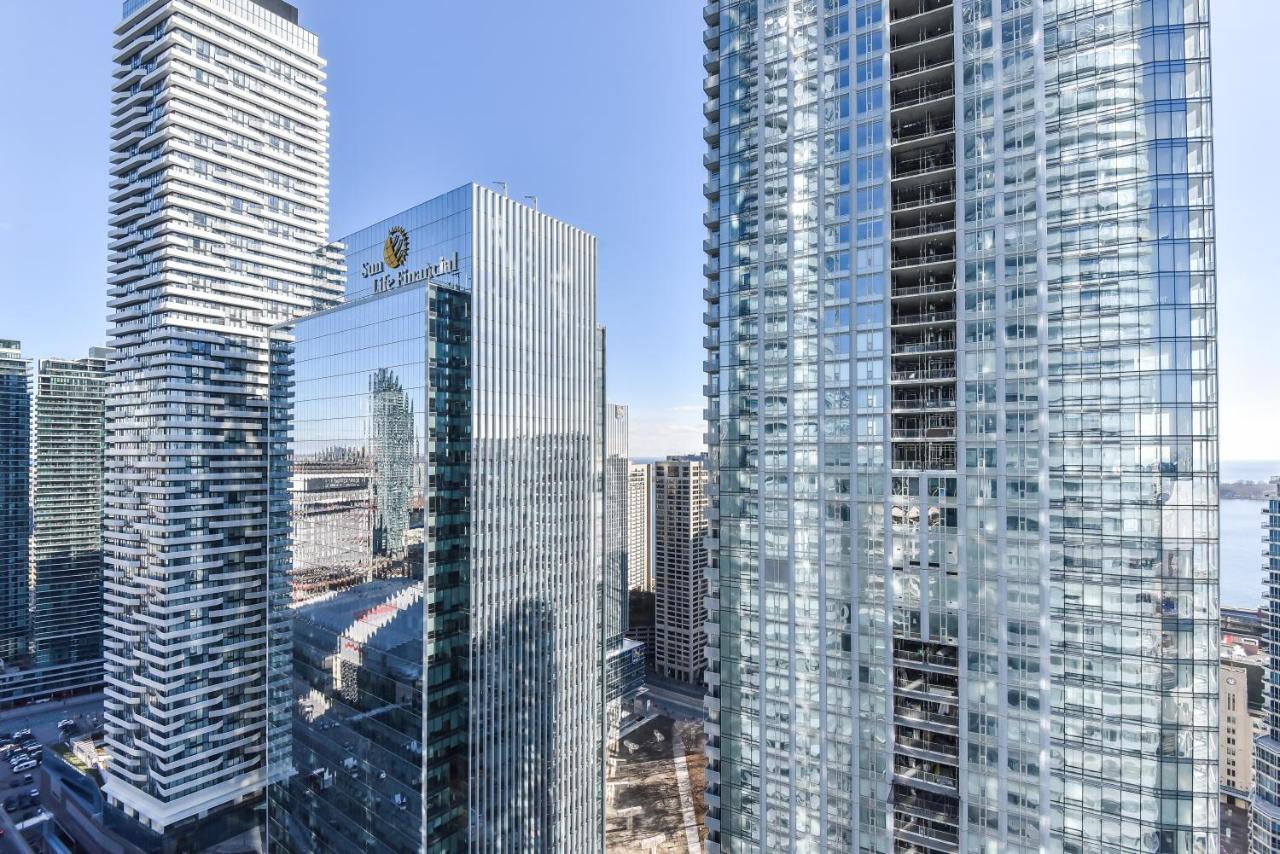 Condo Downtown, Cn Tower, Financial District Toronto Exteriér fotografie